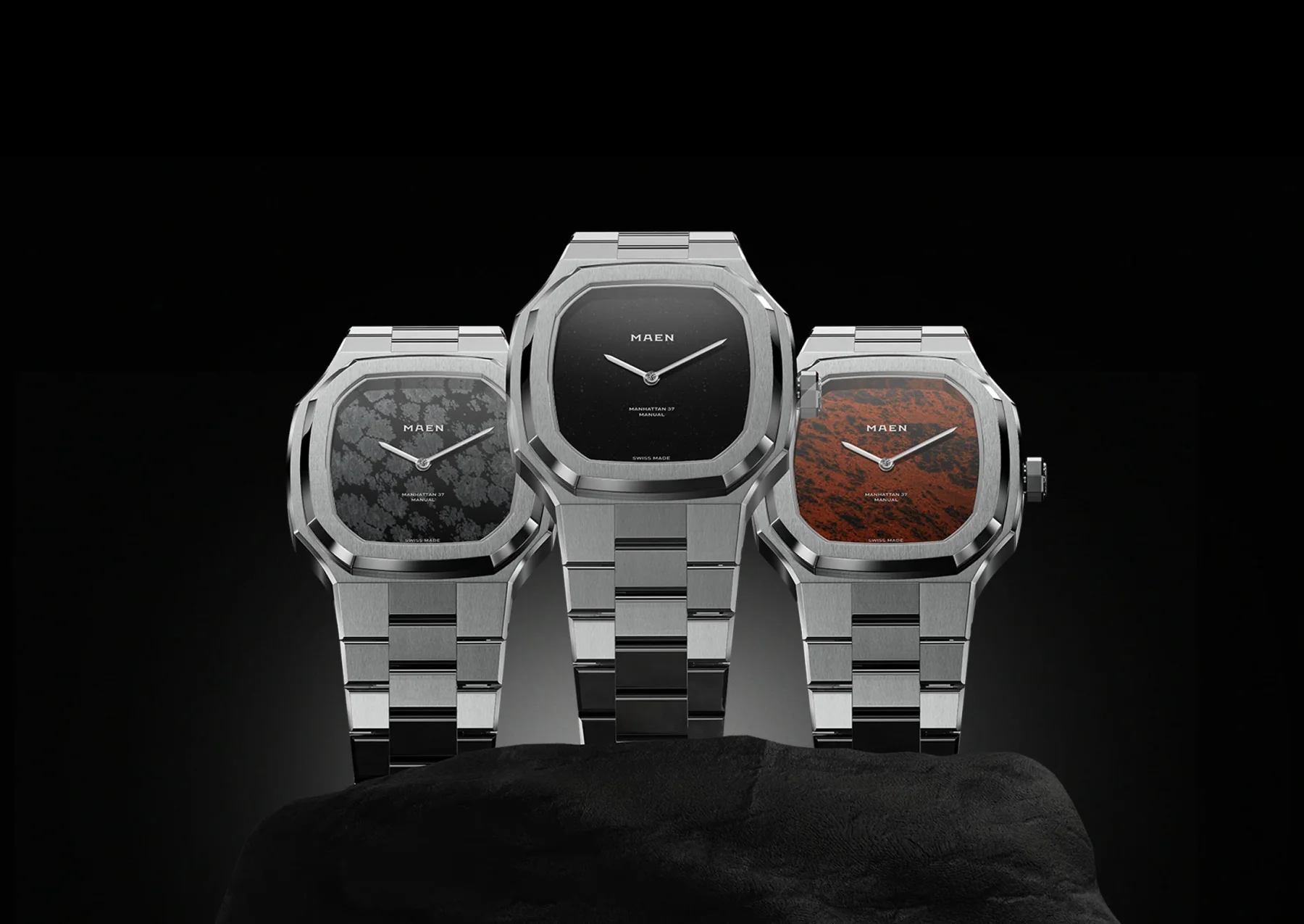 Maen Manhattan 37 Ultra-Thin Stone Dial Release Overview