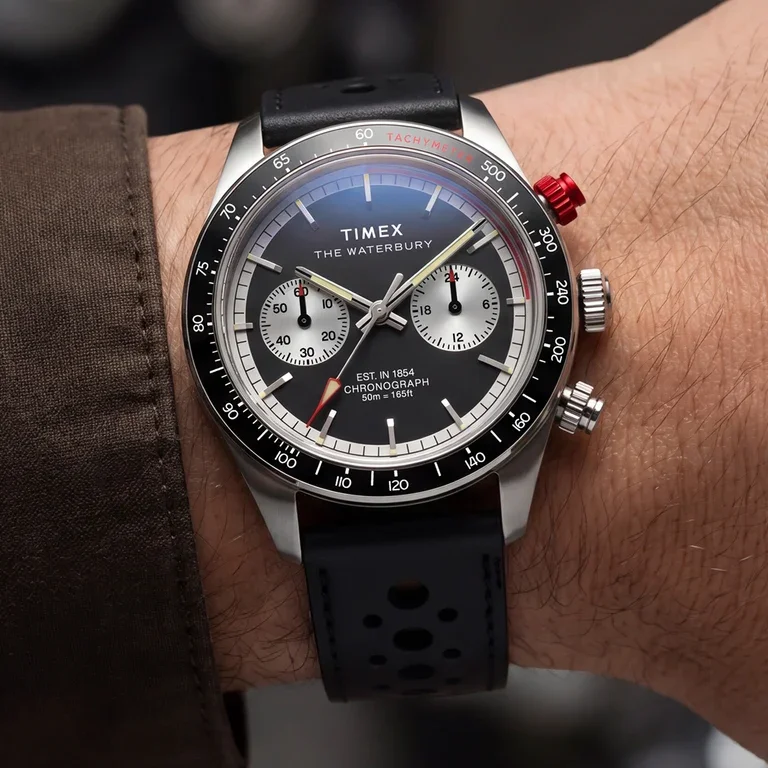 Timex Waterbury Heritage Chronograph: Meca-Quartz Cool