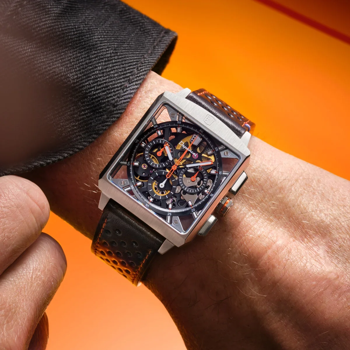 Depancel Série-R Skeleton: Column-Wheel Chrono Under $1800