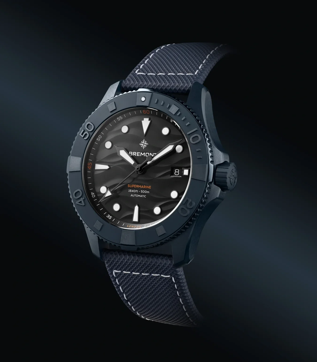Discover the Bremont Supermarine Full Ceramic Deep Blue, a limited-edition dive watch with a unique blue ceramic case and a 500-meter depth rating. VELOCE takes a deep dive into its advanced material science and real-world testing.
