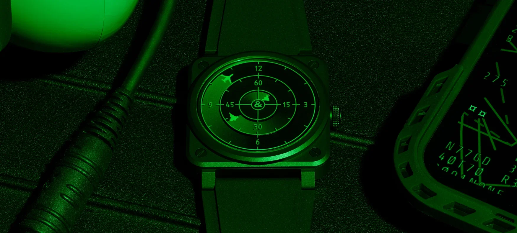 Bell & Ross BR-03 Green Radar Ceramic | 41mm Case