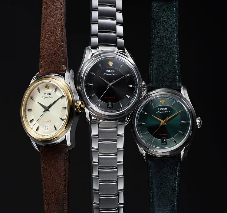 Fossil CS-1 Automatic: Swiss Movement, Mid-Century Design