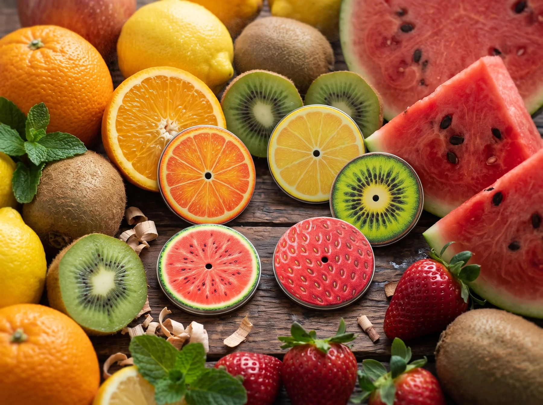 Dial Maker Fruit Slices: Unique Dials for Custom Builds