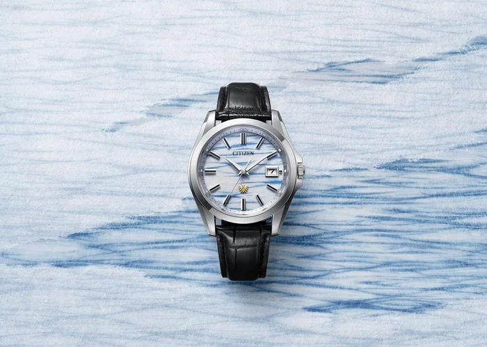 Citizen AQ4094-58L: Indigo Washi Dial & Eco-Drive 50