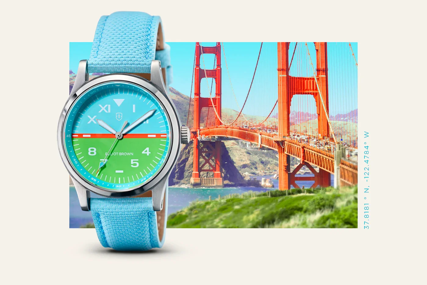Elliot Brown Cali Arne: Field Watch, Surf Vibe — photo 2