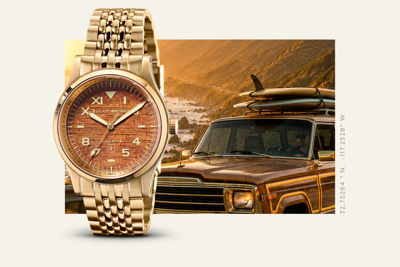 Elliot Brown Cali Arne: Field Watch, Surf Vibe — photo 4