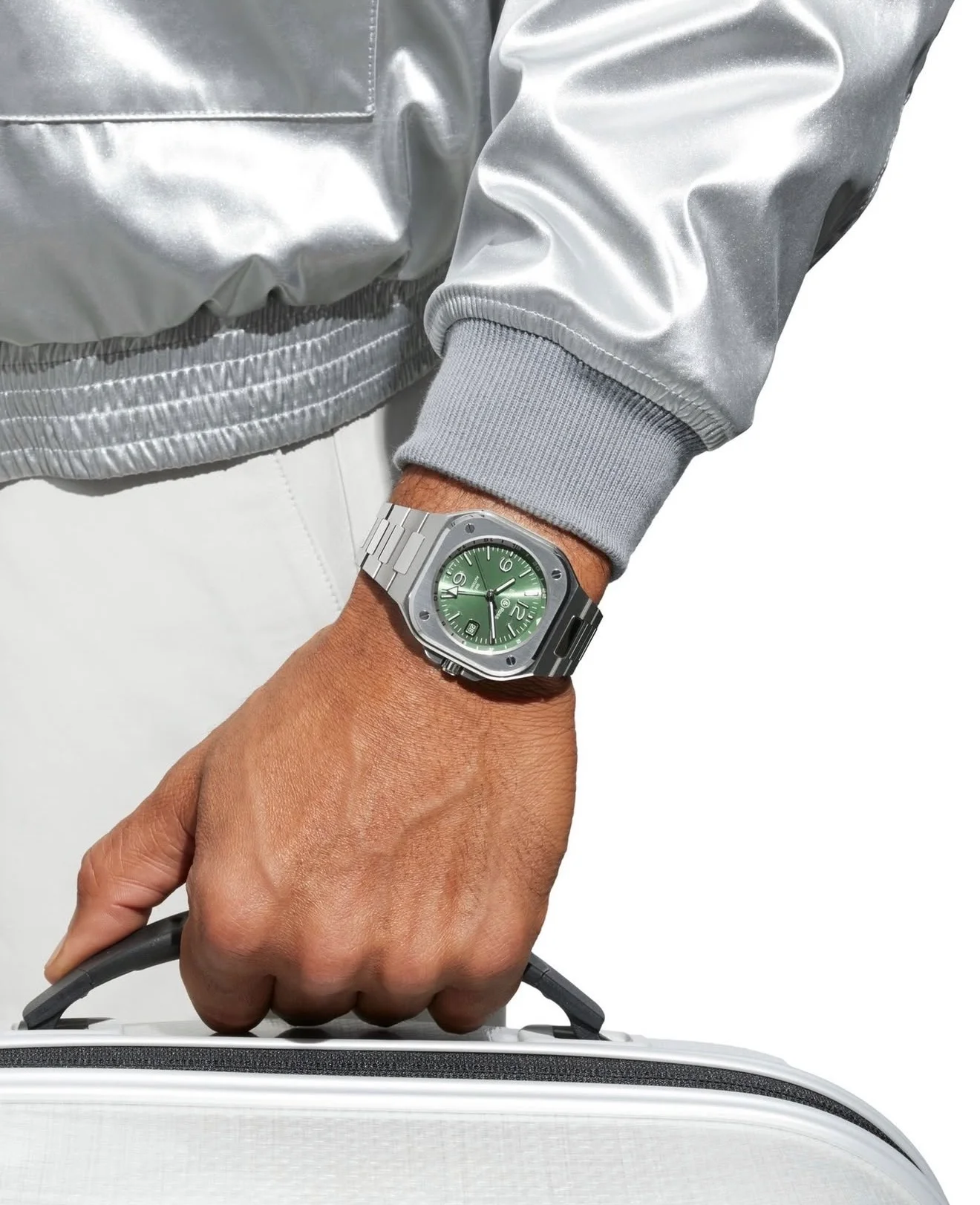 Bell & Ross BR-05 GMT Green Steel: Evolved Icon — photo 1