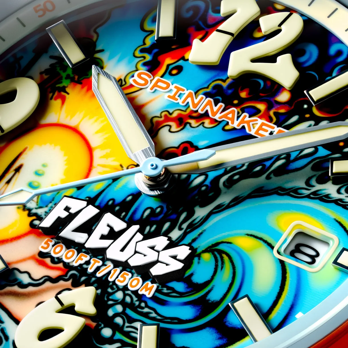 Drew Brophy Spinnaker Fleuss: Wearable Surf Art Watch — photo 3