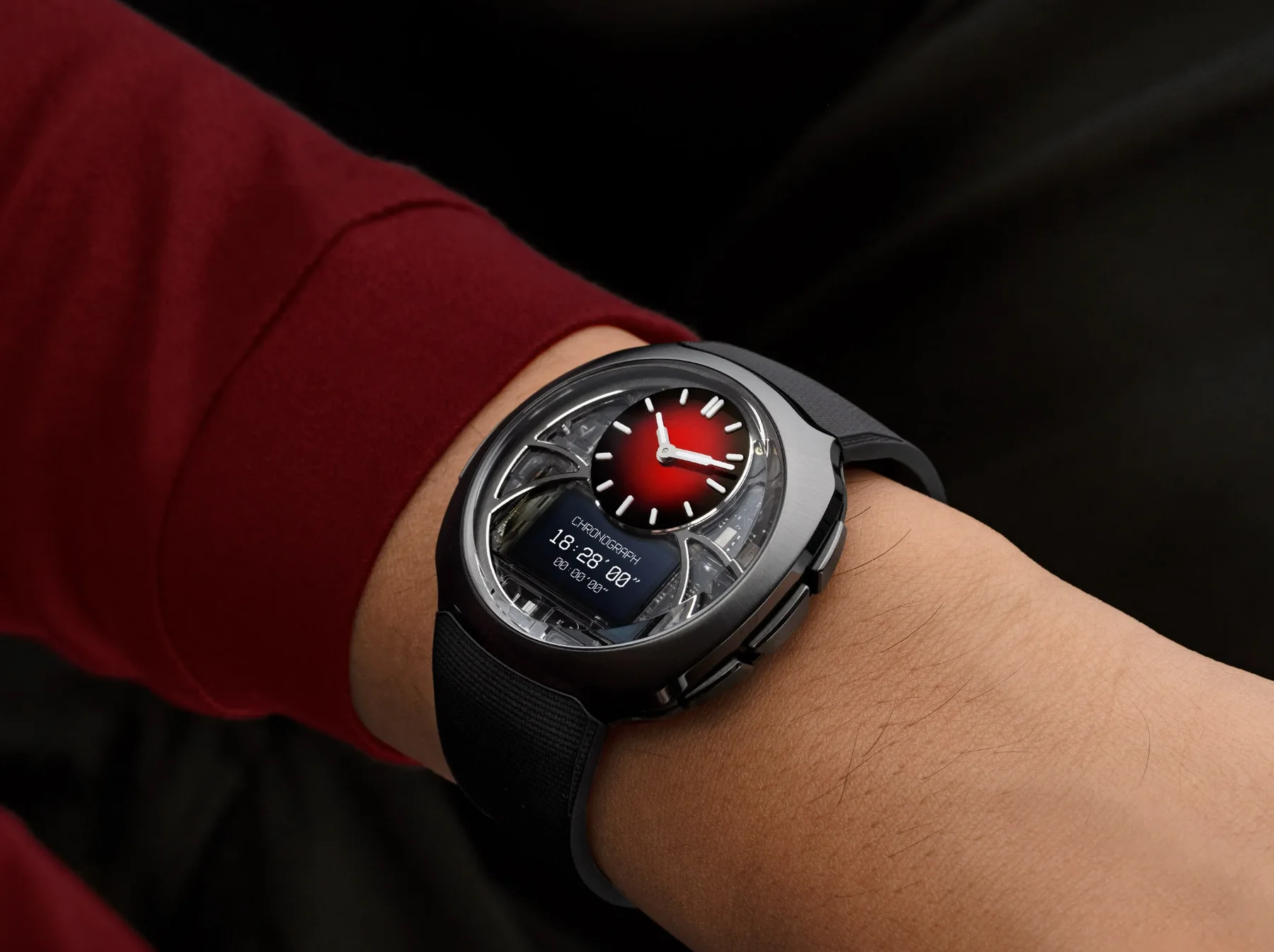 H. Moser & Cie. Off-Grid: A Digital Watch for Purists — photo 1
