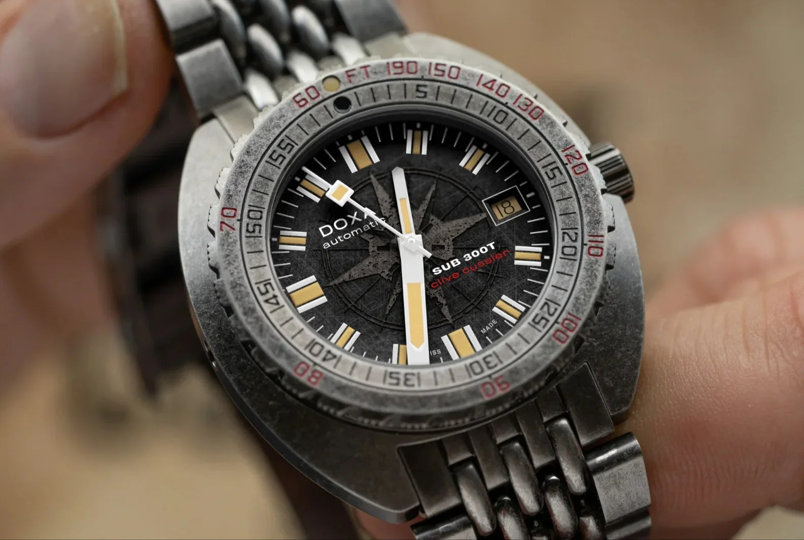 The Doxa SUB 300T Sharkhunter Clive Cussler