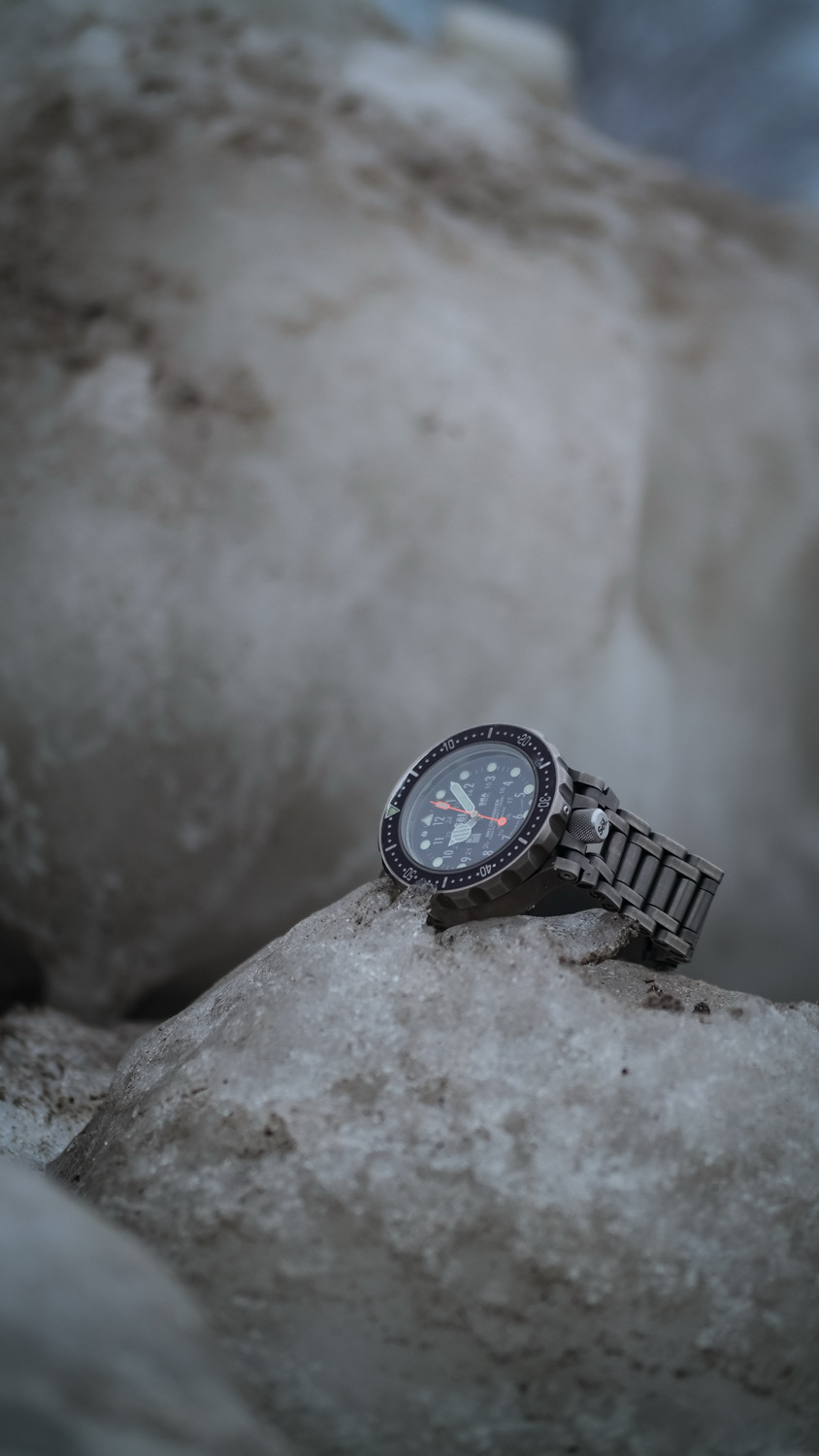Frozen tundra with my trusty Omnidiver