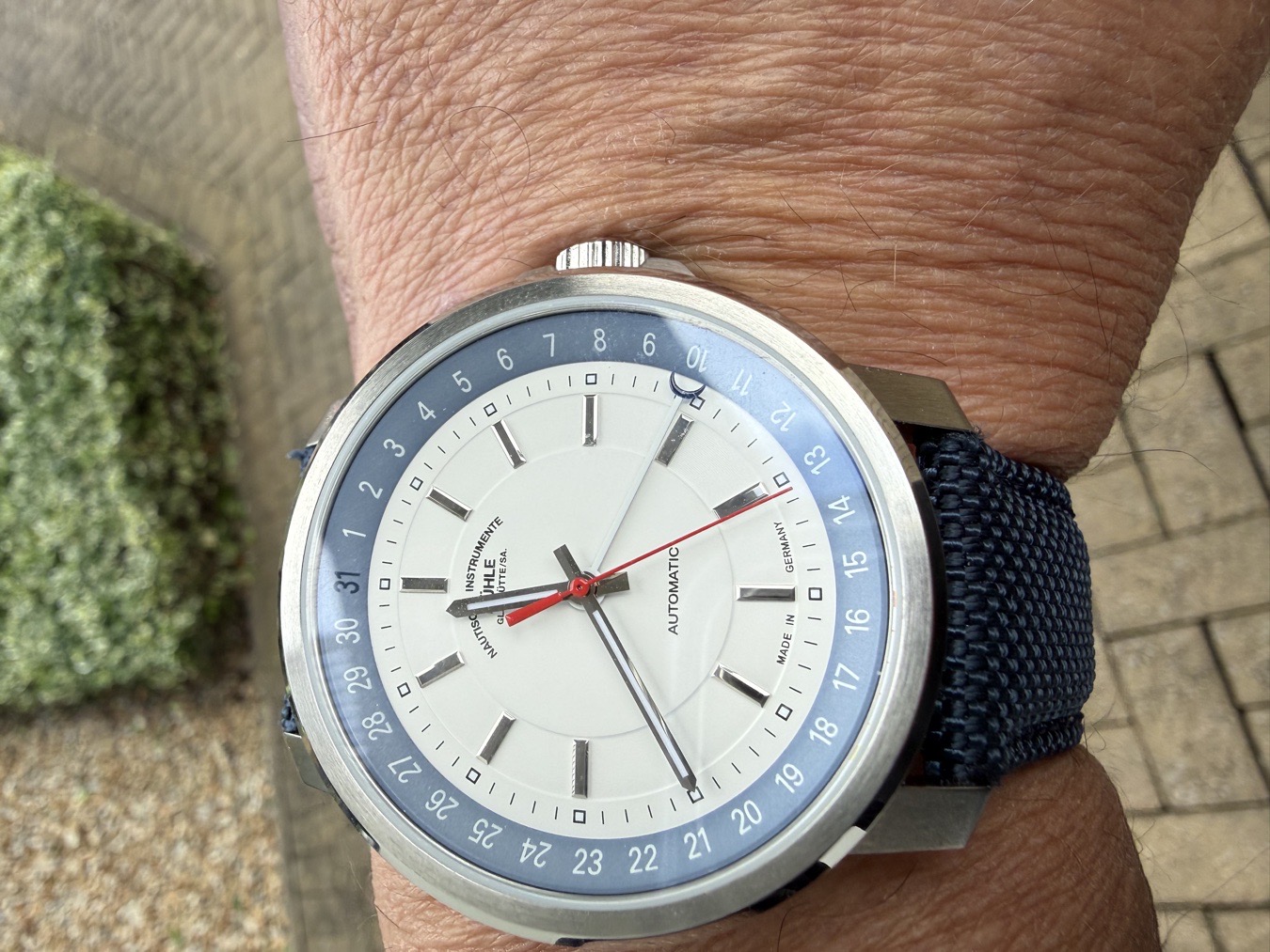 Mühle-Glashütte 29er Zeigerdatum