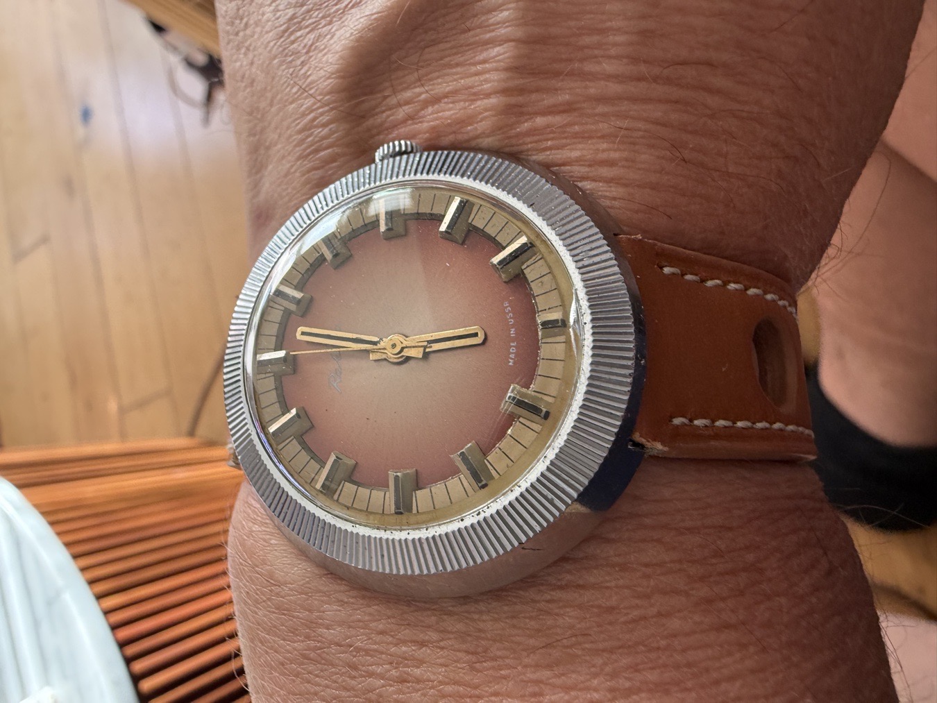 Soviet Raketa wristwatch. Cal 2609 НA