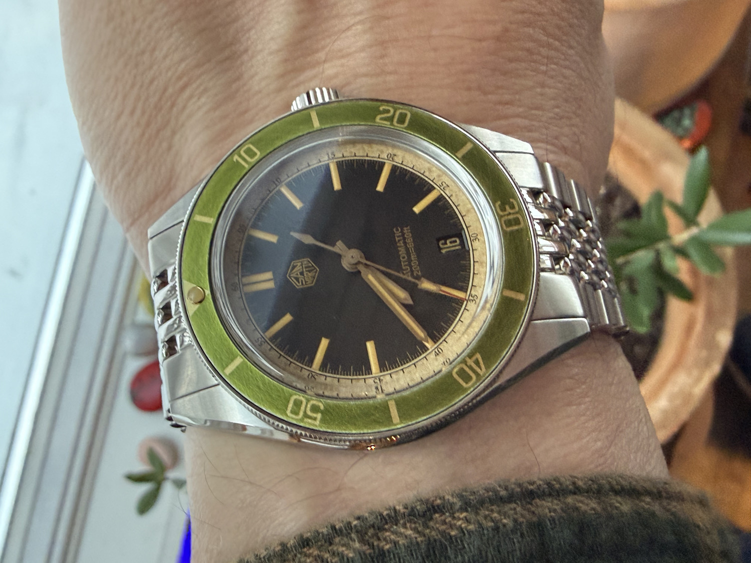 I'm nicknaming this watch the Pickle Rick!