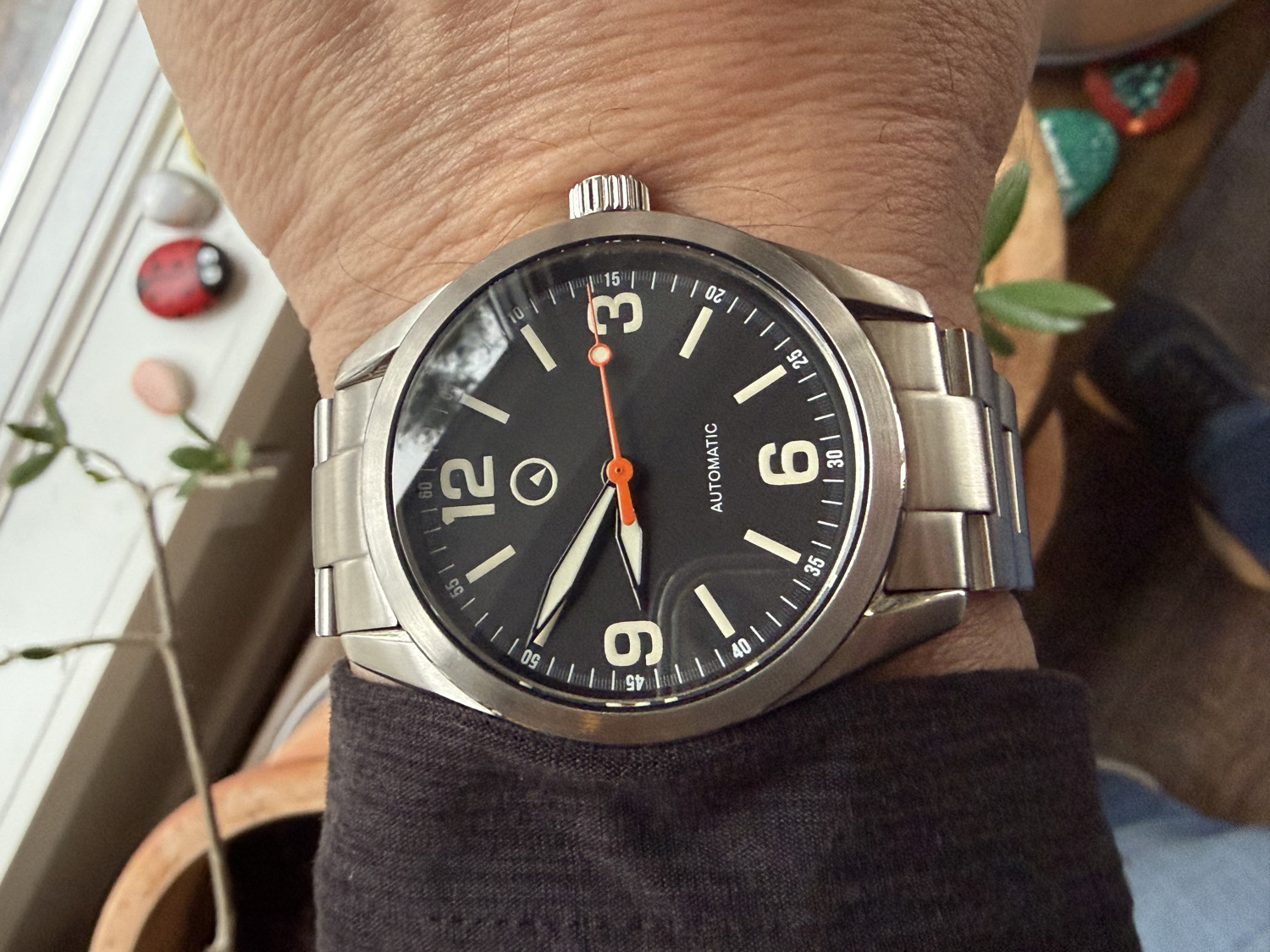 My Islander makes a quick return to the wrist.