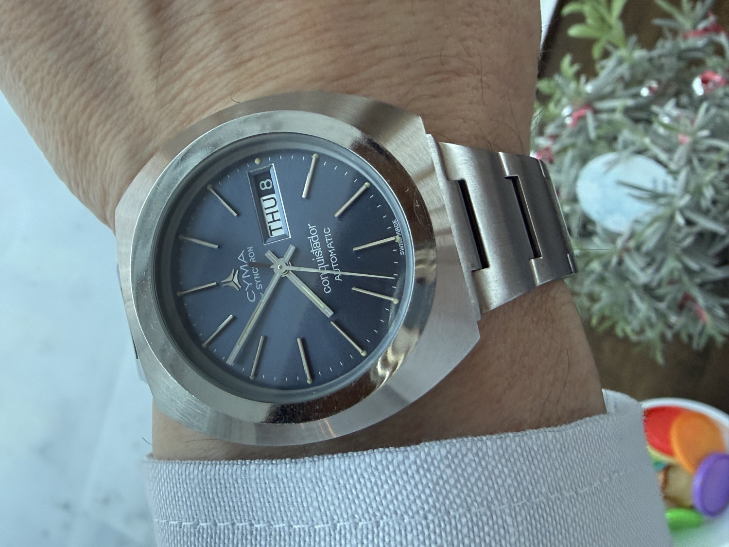 Cyma Conquistador 1970s flair 