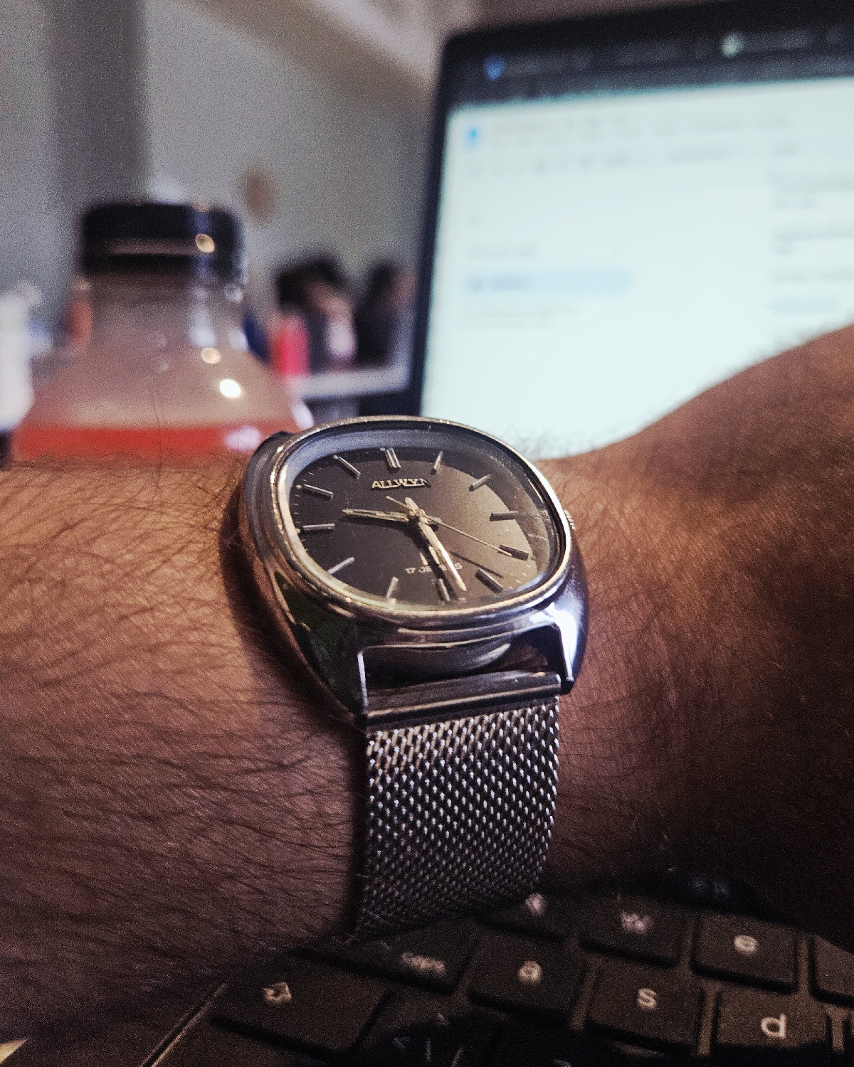 Wearing my Vintage Allwyn today 🫡