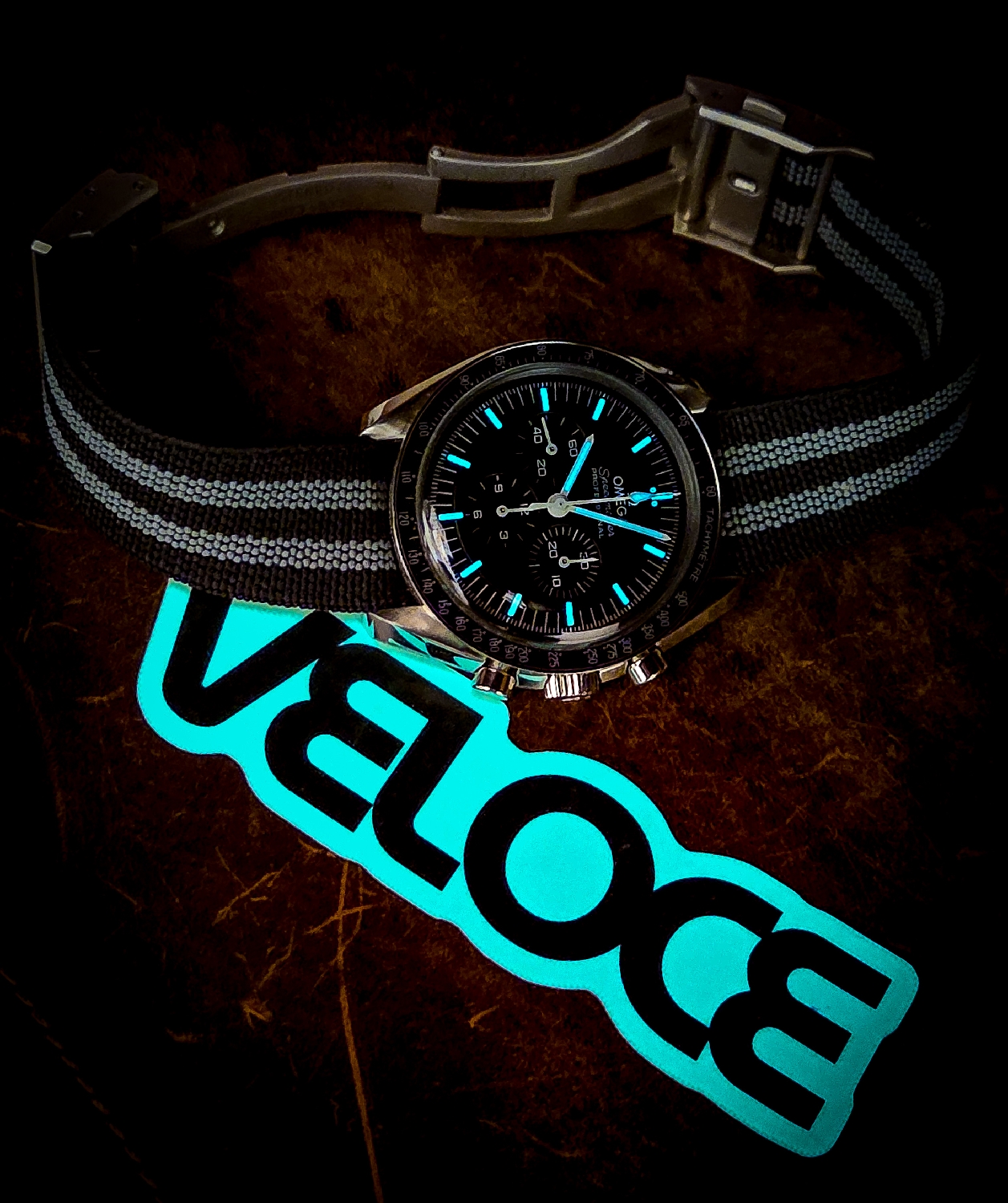 Having some lume fun with the Speedy & Veloce sticker ✨️