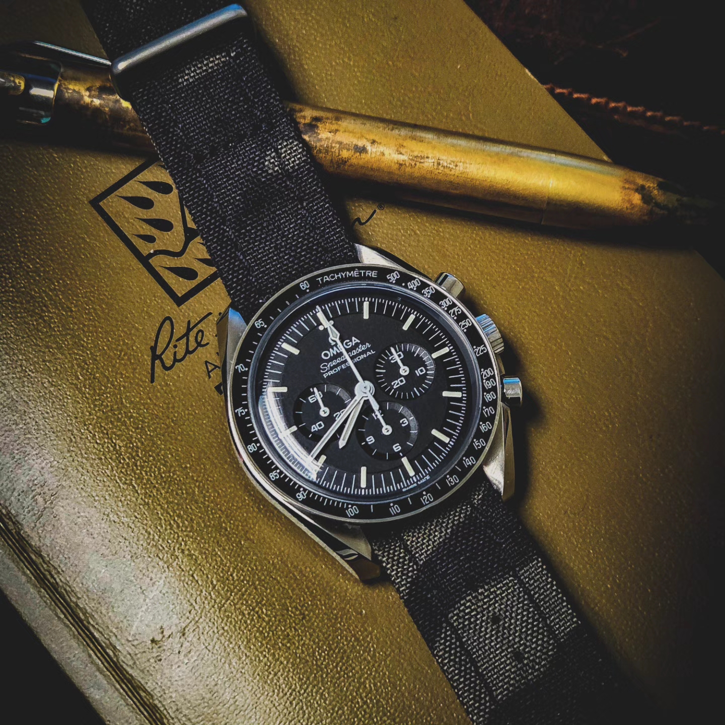 Strap change for the Speedy 😎 TacStrapsCo makes a great NATO. 