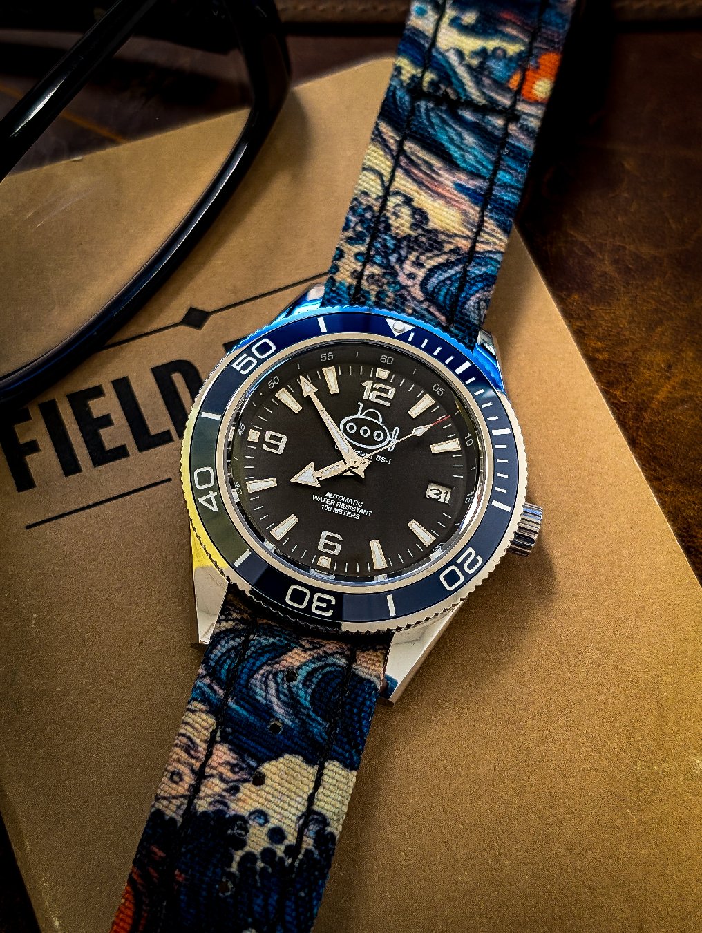 Getting Friday started off with the SS-1 from TinCan Timepieces. The Gulf of America nato from Tacstrapsco compliments the SS-1 so well 🤩