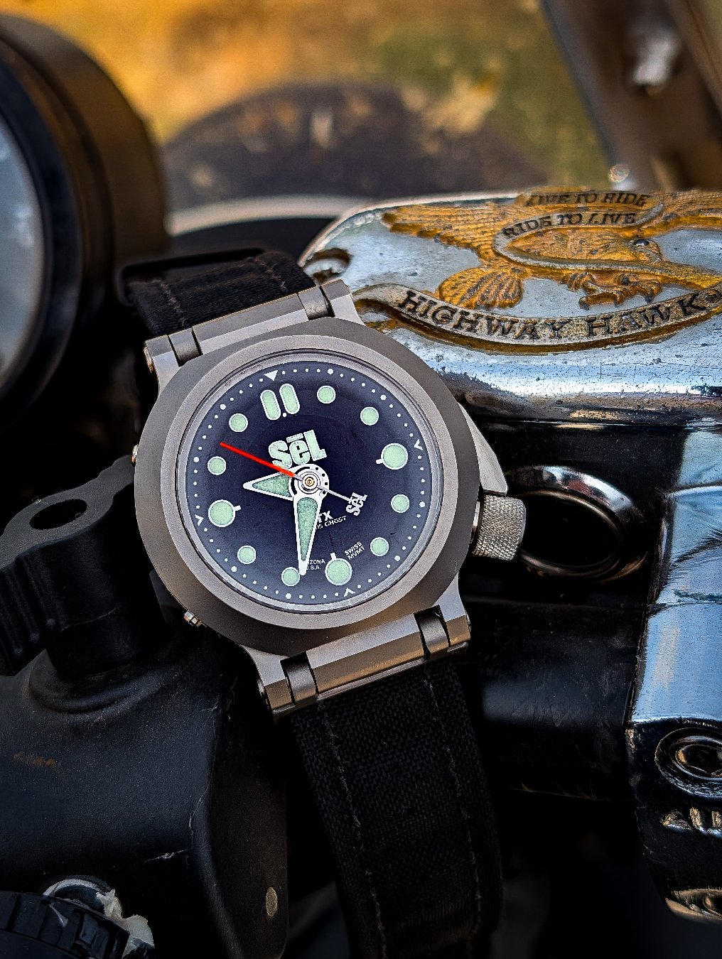 Enjoying a ride on this beautiful #selturday
#motorcyclelife #watchfam #saturday