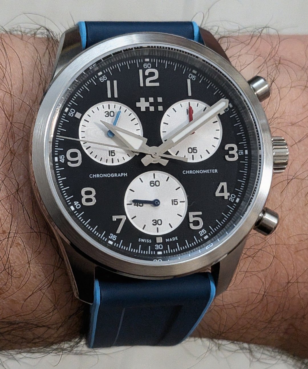 Christopher Ward C63 Valour chronograph 