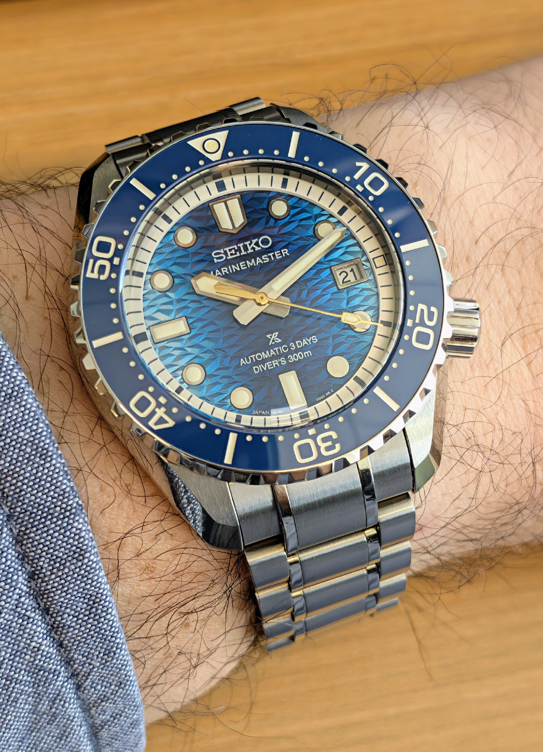 Seiko Marinemaster JAMSTEC edition 