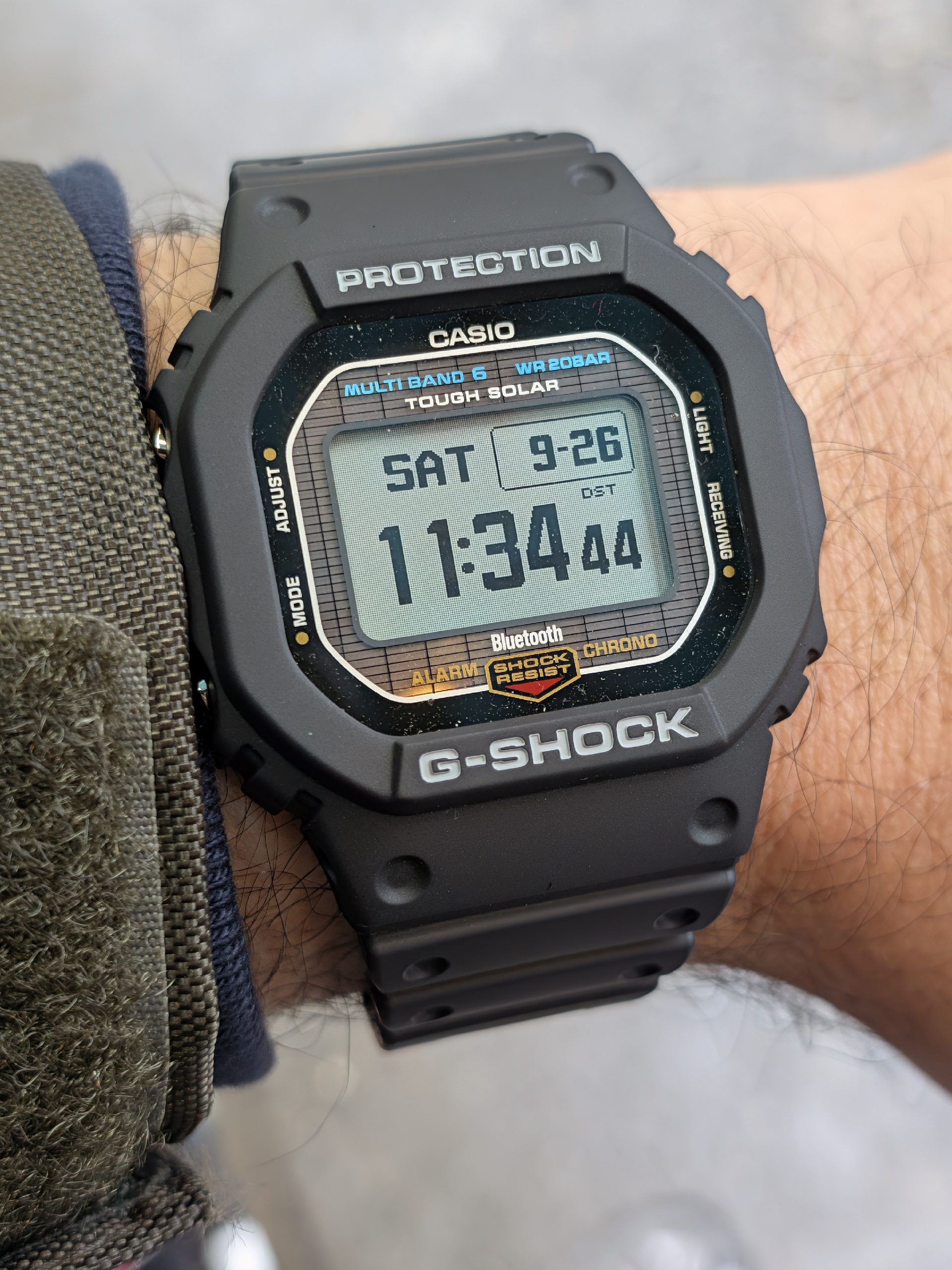 GW-BX5600 on a rainy day