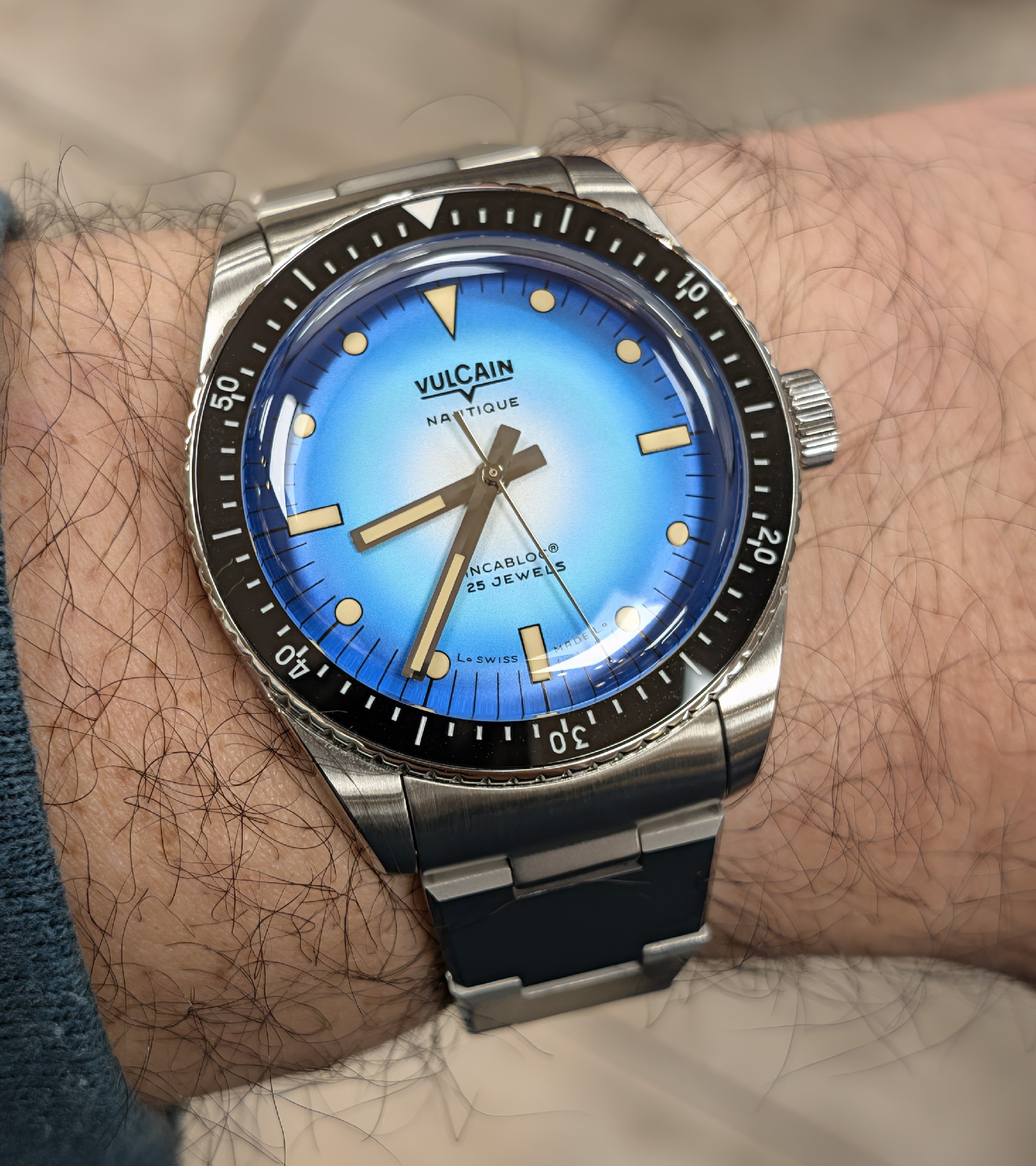 Vulcain Skindiver Nautique x Santurce Collection 