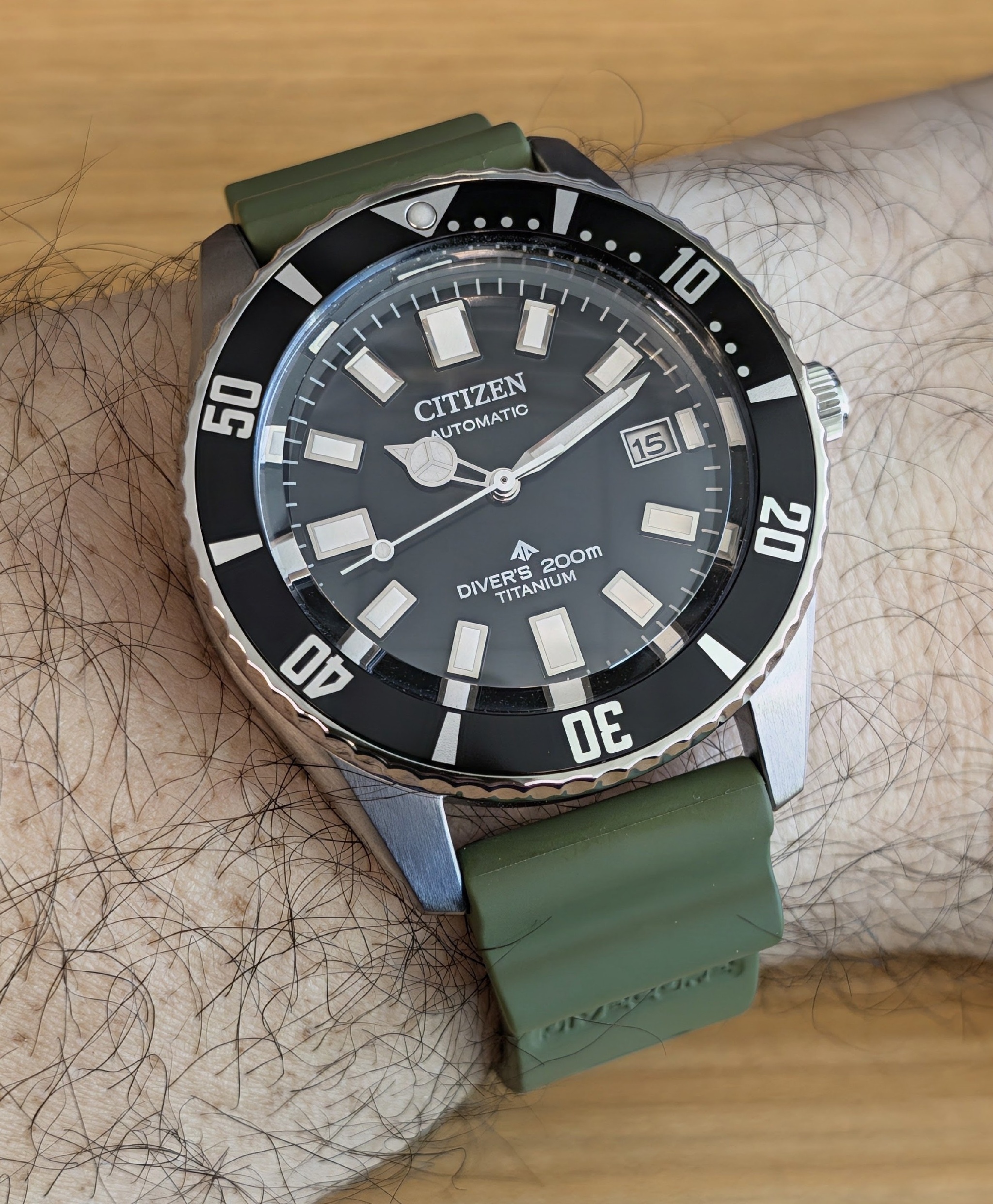 Citizen Fujitsubo on a Divecore x SBWC strap