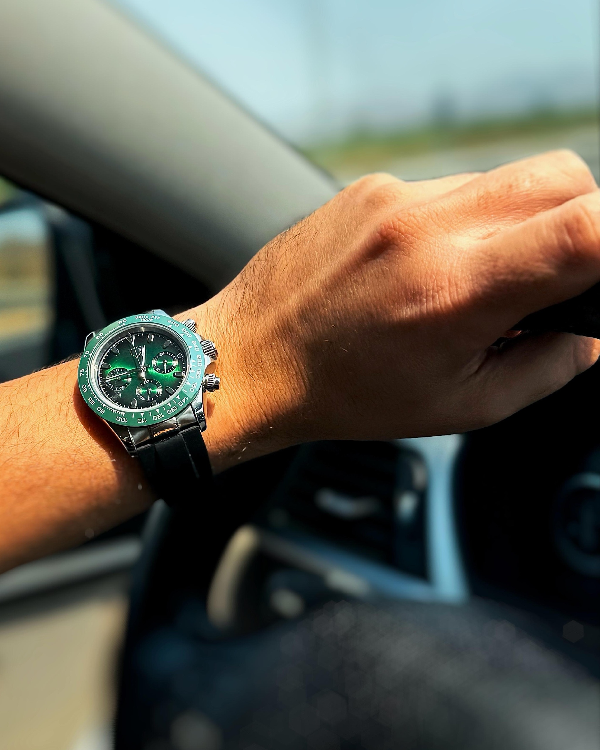 The Torque T-009. A VK-63 quartz chronograph, one of my first creations.