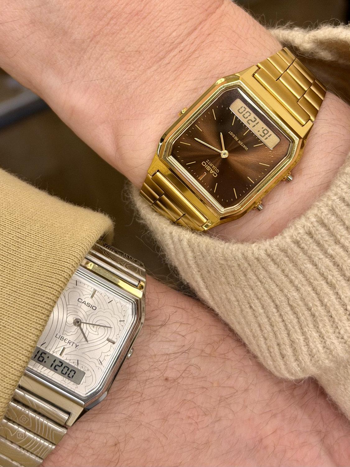 Couple Casio Shot from our AQ230‘s