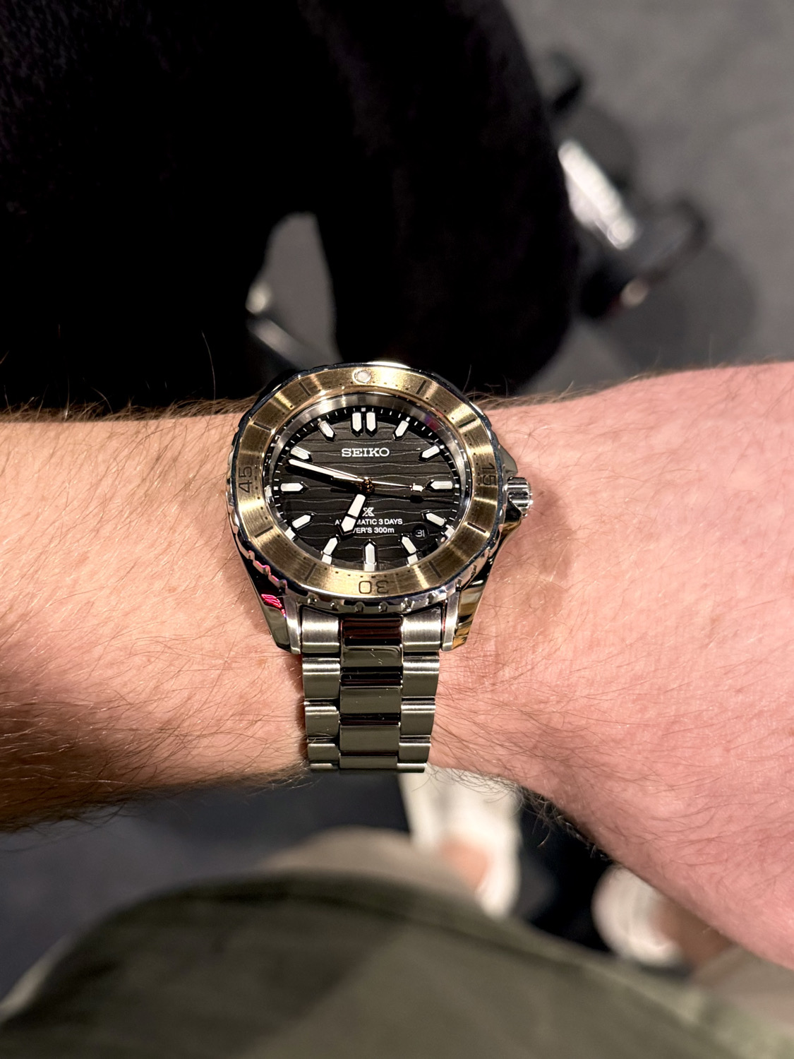 Gymtime with my Seiko Prospex Coastline 