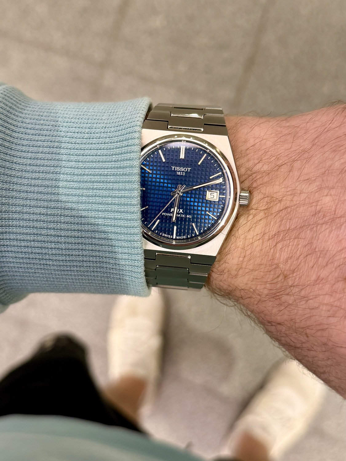 Today my PRX 38mm Titanium  