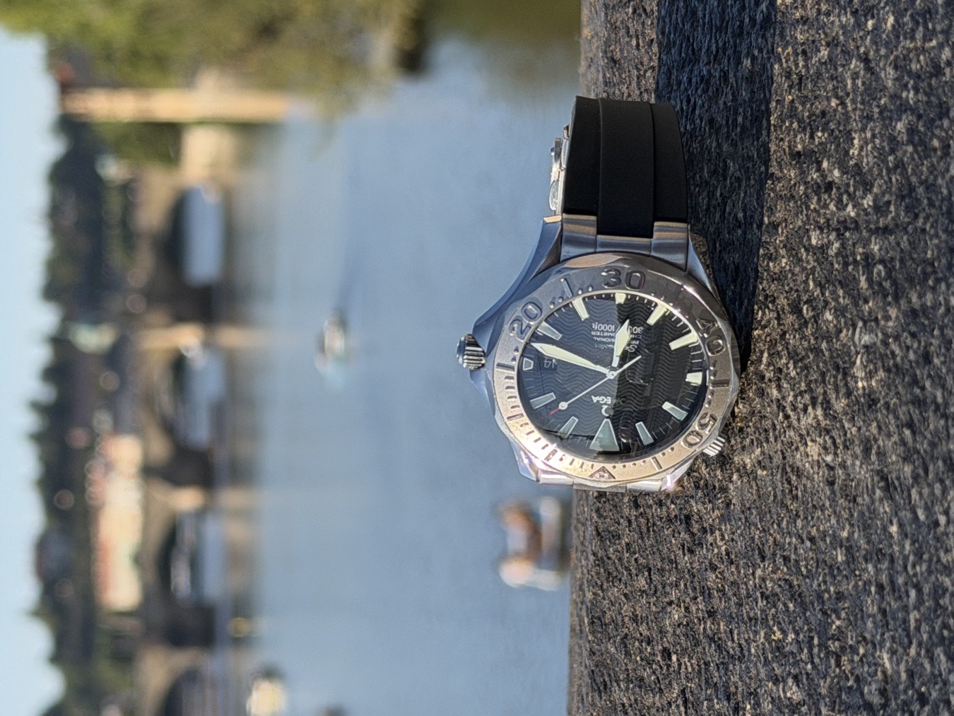 the SMP300 with the Charles Bridge in the background