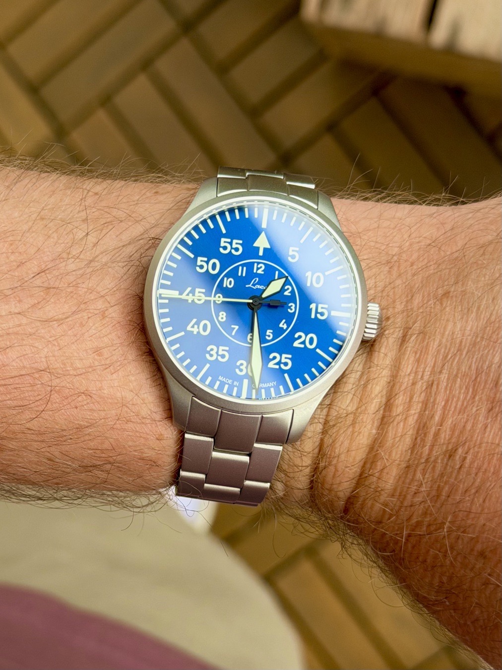 okay - it was yesterday on my wrist - for bluewatchmonday I’ll post it today ✌🏻