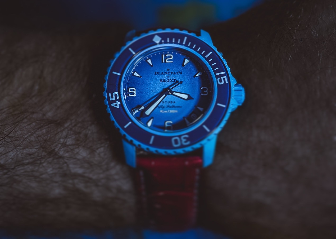 Such a fun watch. It has to be one of my favorite color combos! 🔵 