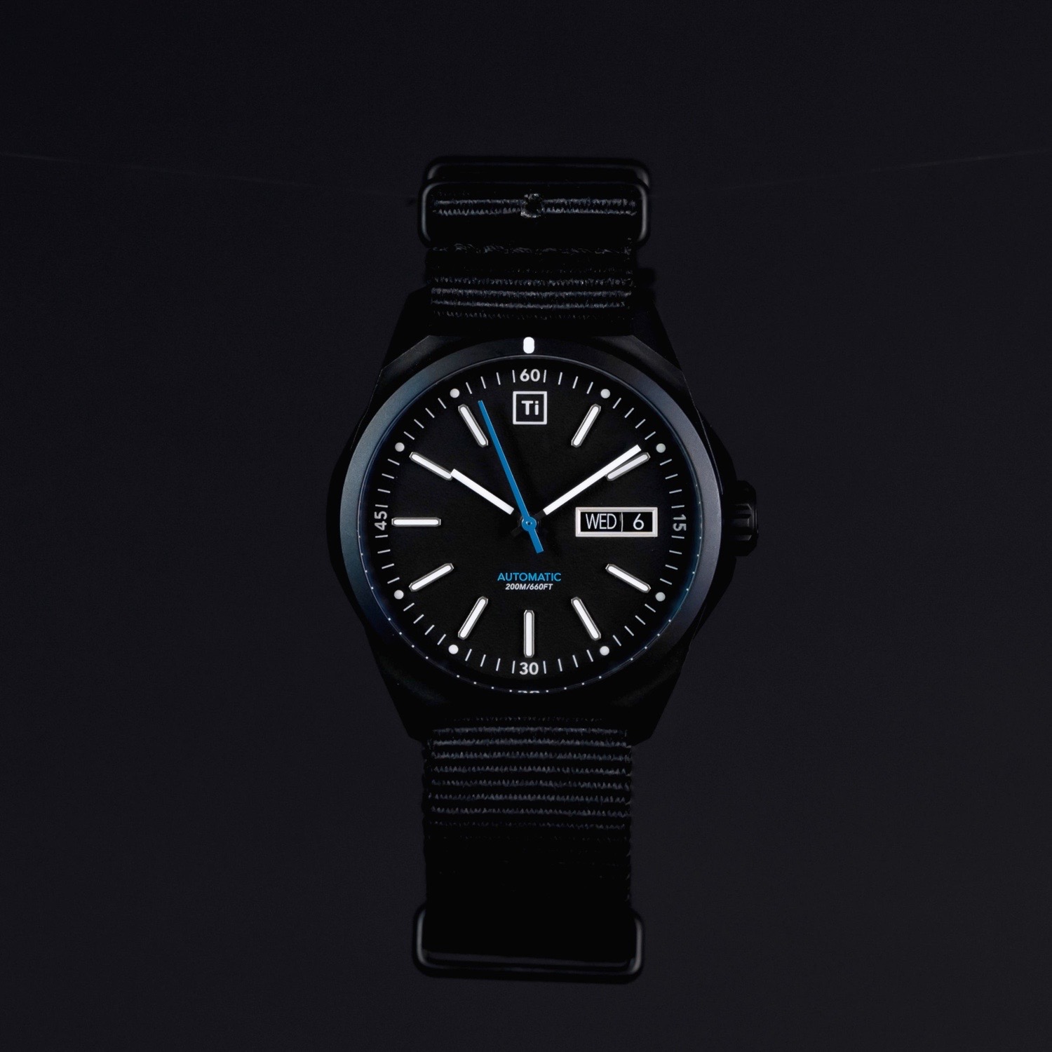 Ti Field Watch Automatic Black Titanium — photo 1