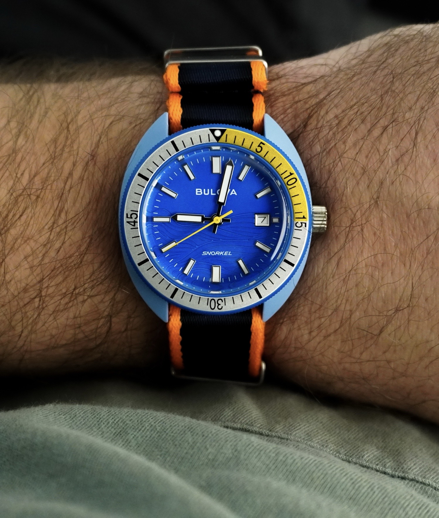 Sometimes the strap doesn’t need to match the watch 🤷‍♂️