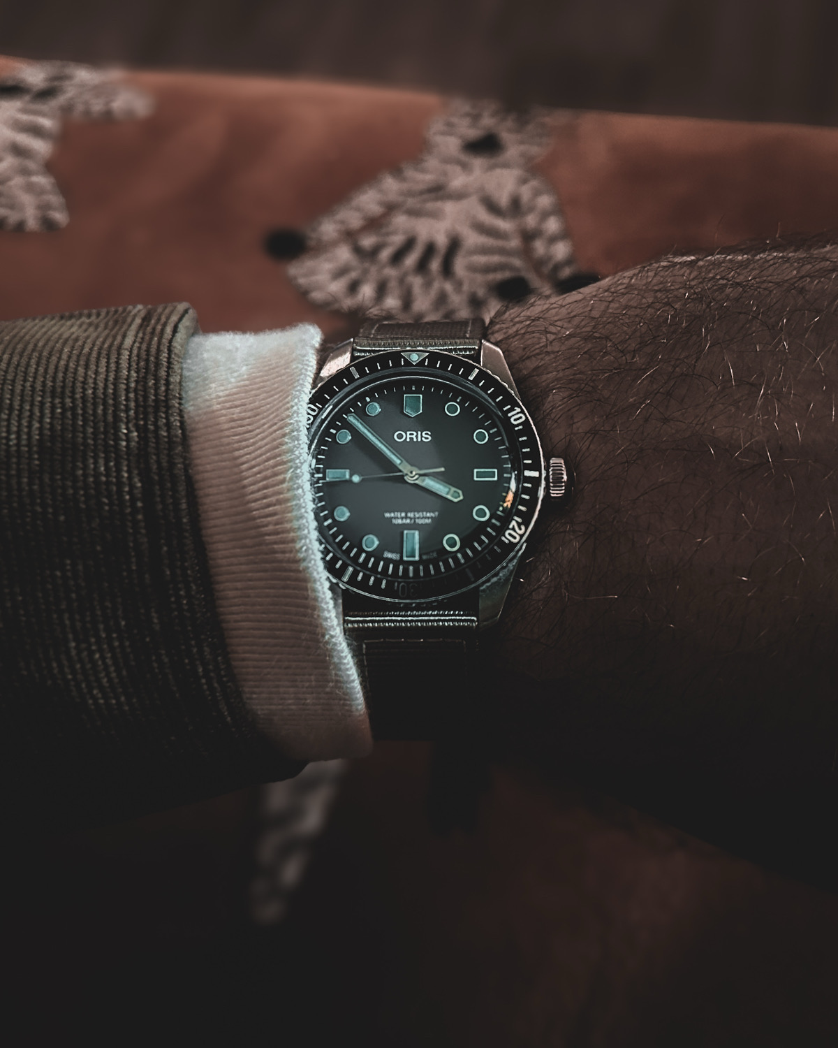 The Oris is looking clean tonight! 