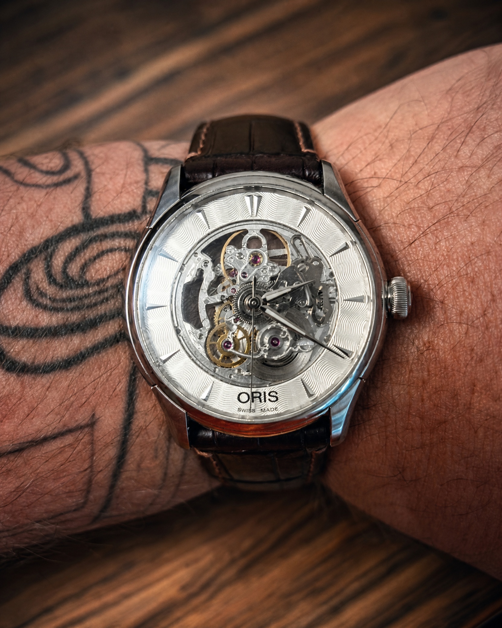 Who doesn't love a good skeleton?
#oris #oriswatches #luxurywatches