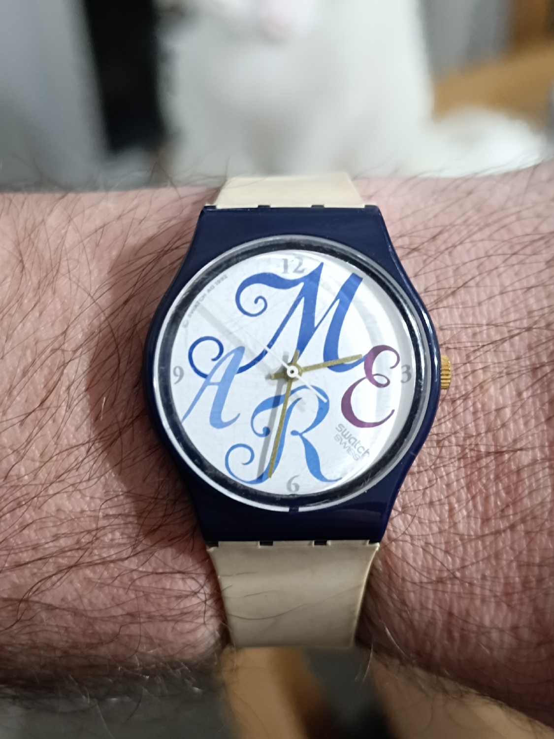 Algarve Mare
GN 128
AG 1992
Not original strap unfortunately 
