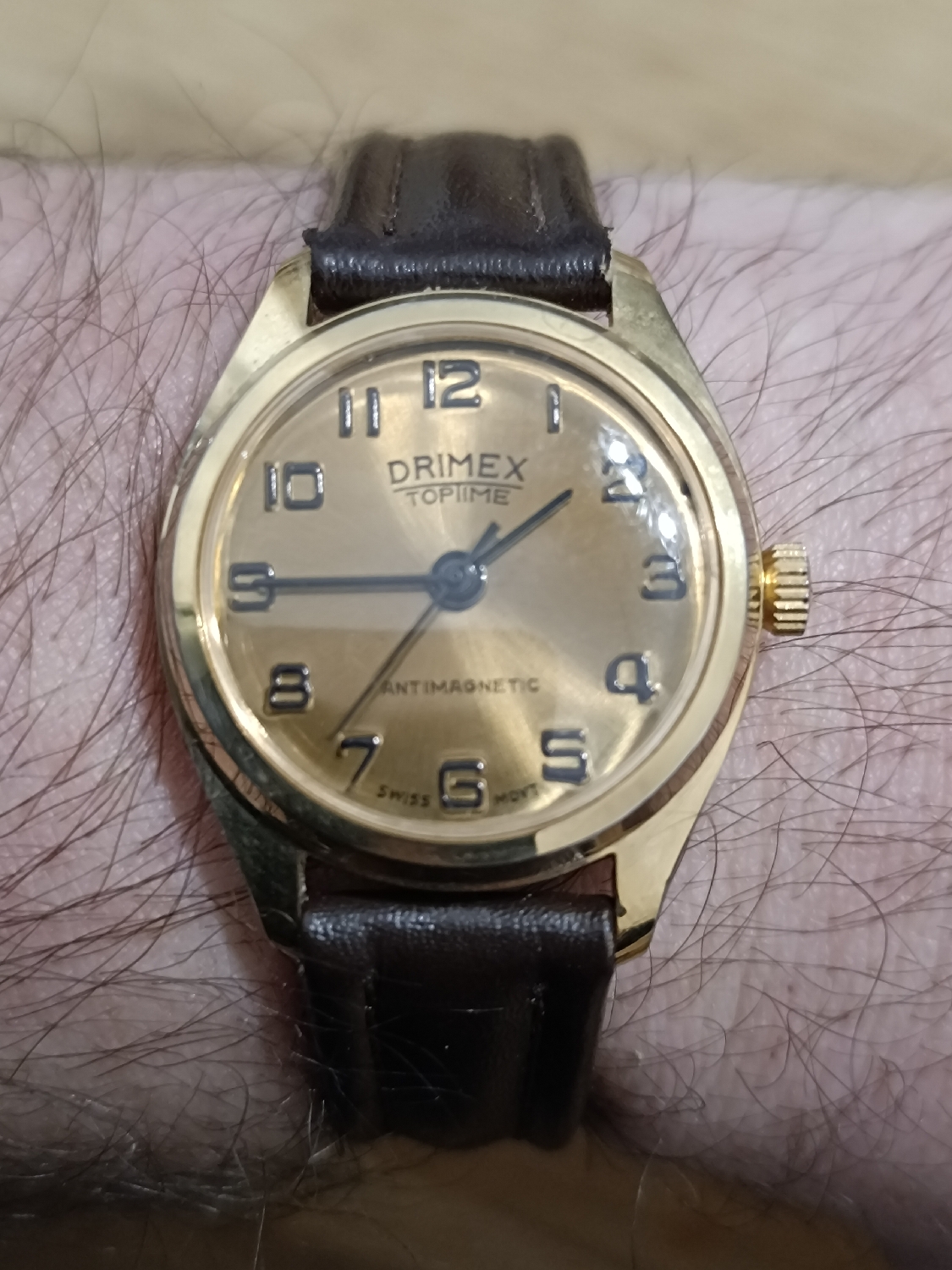 Vintage Drimex TopTime 
That's a nos piece bought from a late English watchmaker. His son was selling a few pieces and I managed to get one. 