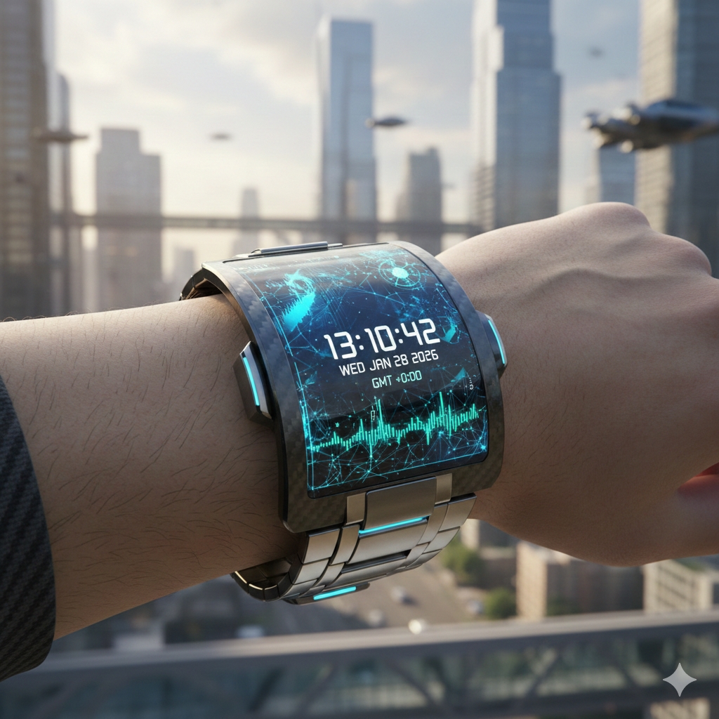 Is that the future? Sometimes I wonder what the watch industry will become!?
So I asked Ai to create their vision and that's what it showcased to me.