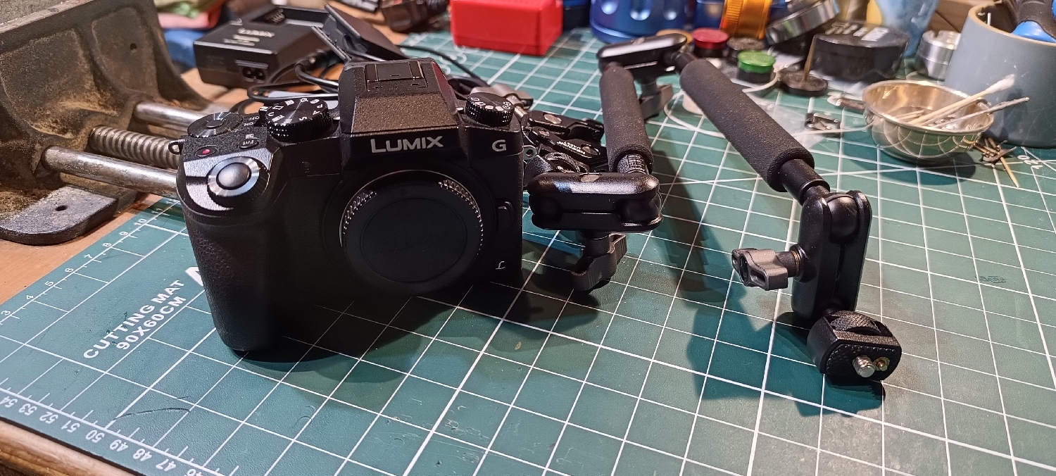 My new toy (new to me) just arrived but I still have to wait for the lenses. Hopefully I'll be able to provide better quality photos and videos for you guys. Another thing for me to learn. I have no idea how to use this thing. 