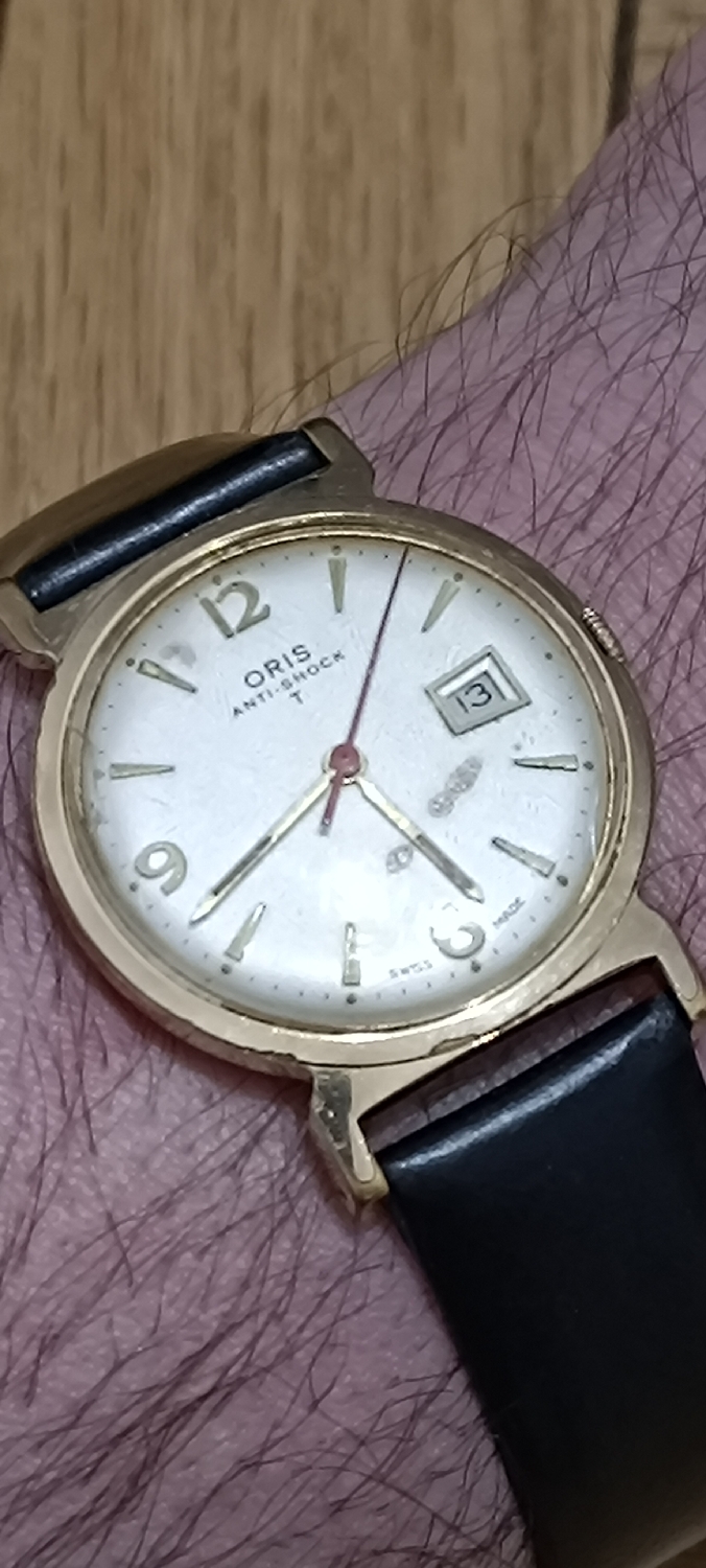 Vintage Oris anti-shock T wristwatch likely from the 50's / 60's - It's a survivor! 
At ARB we praise the watch, not the logo but on this particular brand, Oris deserves an extra credit!
Do you know this brand survived and fought its own battle against repression? It was called "Watch Statute" 