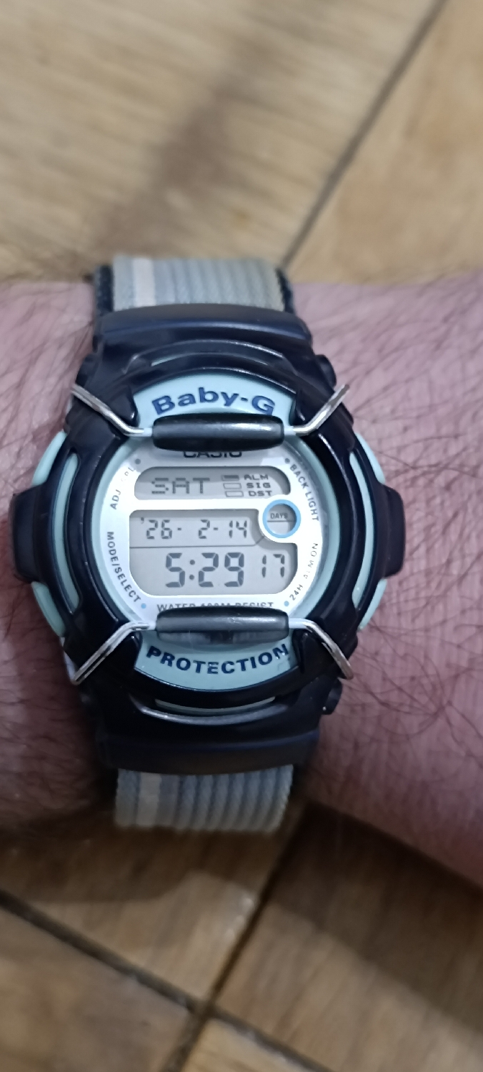 Morning folks
The coolest and toughest kid on the block - Casio Baby G - The indestructible BG-166 with an extremely reliable heart - the 2285 module!