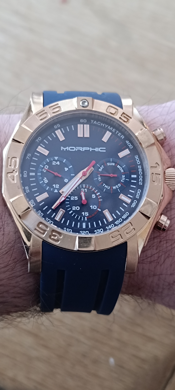 Hello everyone 
As I won't wear my collectable, I'm wearing this bold Morphic. 
