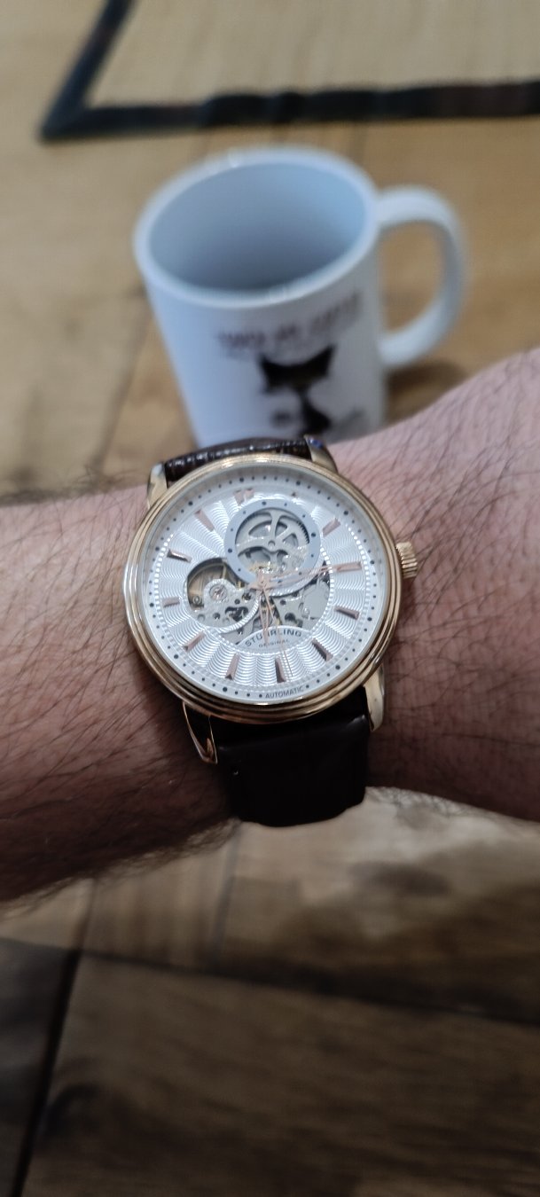 Morning
An up-close look at the Stührling Original Delphi Acheron skeleton automatic watch. Featuring a rose gold-tone case, silver sunburst open-heart dial, and an exhibition caseback displaying the 20-jewel Calibre ST-90650 automatic movement under Krysterna crystal.
Is a budget skeleton watch like this worth a spot in your rotation? Drop your thoughts in the comments below!
Subscribe to @arbalexwatches for daily watch reviews, hands-on mechanical breakdowns, and vintage timepiece restorations.
#Stührling #SkeletonWatch #WatchCollector #Horology #AffordableWatches #AutomaticWatch #WristRoll #WatchReview #arbalexwatches #WatchesOfYouTube