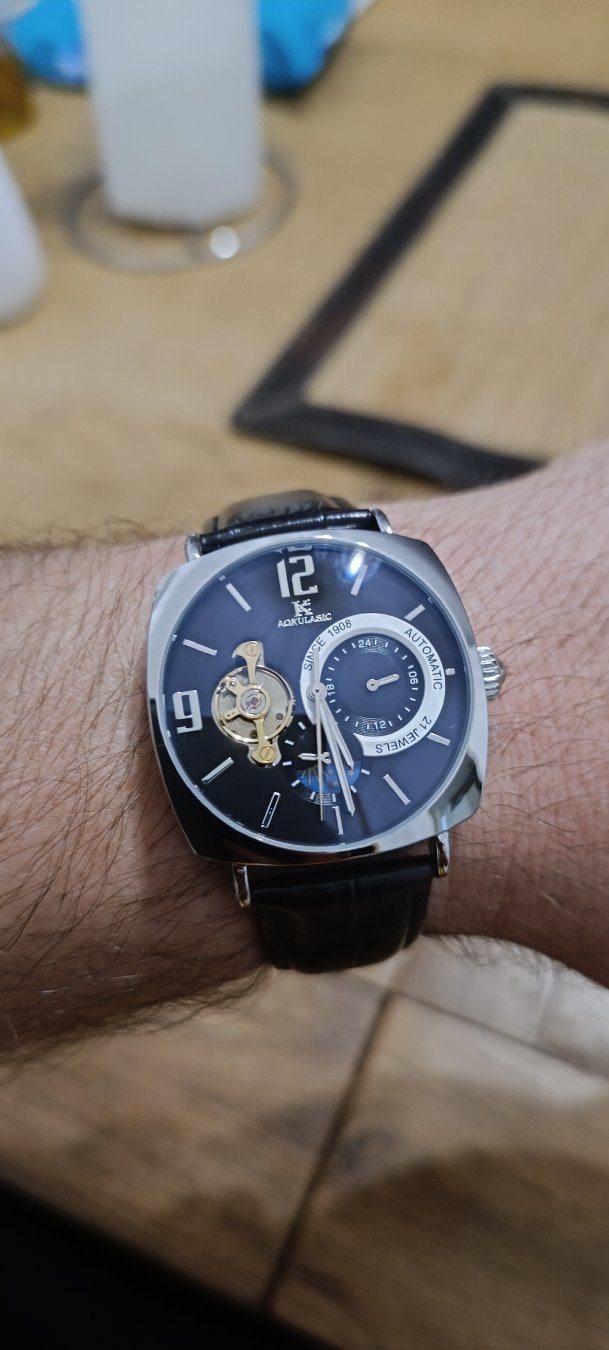 Morning everyone 
​Today, we take a close look at an ultra-budget automatic timepiece from Aokulasic. Packing an open-heart balance wheel, a 24-hour subdial, and a day/night indicator inside a Panerai-inspired cushion case, it offers a ton of visual features for entry-level money, including a funny typo stamped right into the steel caseback!
Don't forget to hit the like button and subscribe to the channel!
​Hashtags
​#Watches #WatchReview #BudgetWatch #AutomaticWatch #Horology #OpenHeartWatch #WatchCollector #AffordableWatches #Aokulasic #ARBAlexWatches